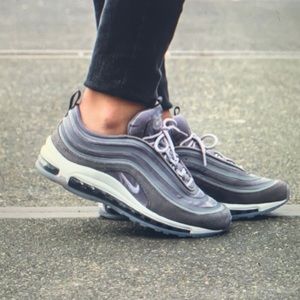 Nike Women's Air Max 97 Gunsmoke/ White